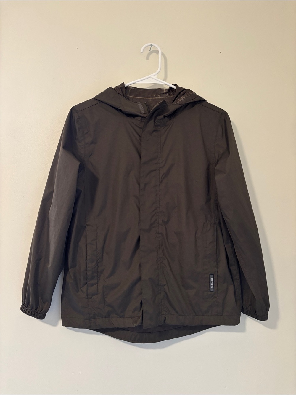 Iceberg Packable Raincoat - Dark Olive Green